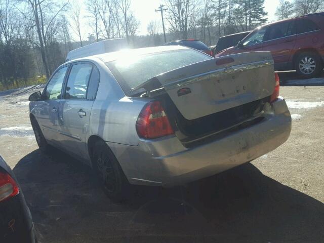 1G1ZS51816F249182 - 2006 CHEVROLET MALIBU LS SILVER photo 3