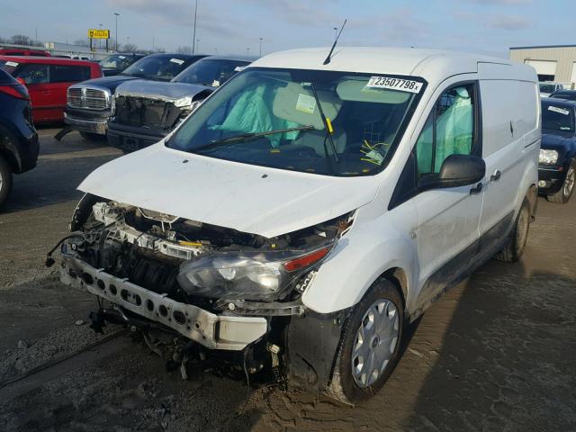 NM0LE7E77E1156760 - 2014 FORD TRANSIT CO WHITE photo 2