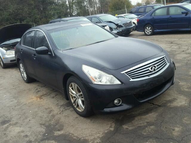 JN1CV6AR3BM402558 - 2011 INFINITI G37 BLACK photo 1