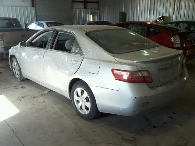 4T1BE46K67U098461 - 2007 TOYOTA CAMRY NEW SILVER photo 3