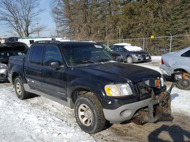 1FMZU77E31UA49950 - 2001 FORD EXPLORER S BLACK photo 1