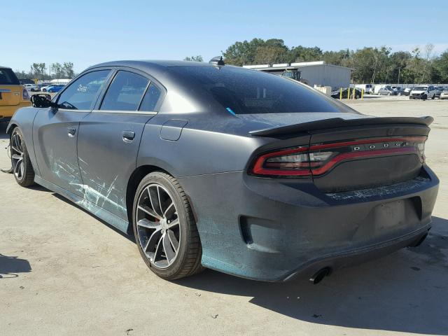 2C3CDXGJ2GH350619 - 2016 DODGE CHARGER R/ GRAY photo 3