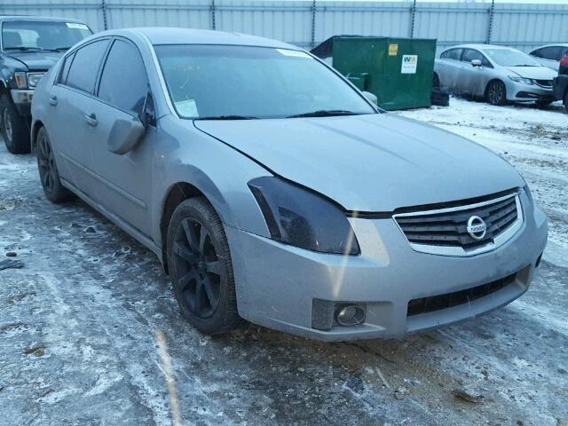 1N4BA41E37C839176 - 2007 NISSAN MAXIMA SE GRAY photo 1