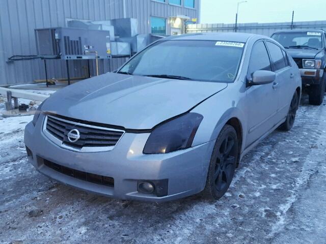 1N4BA41E37C839176 - 2007 NISSAN MAXIMA SE GRAY photo 2