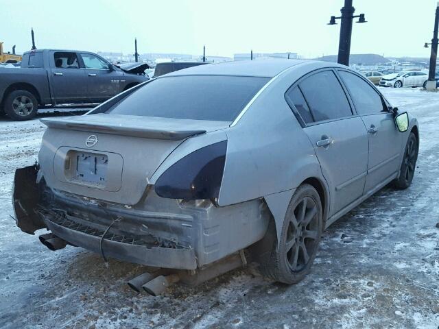 1N4BA41E37C839176 - 2007 NISSAN MAXIMA SE GRAY photo 4