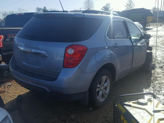 2GNALBEK5F6228004 - 2015 CHEVROLET EQUINOX LT BLUE photo 4