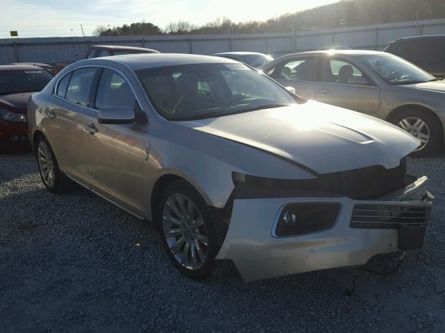 1LNHL9DR5AG607278 - 2010 LINCOLN MKS GOLD photo 1