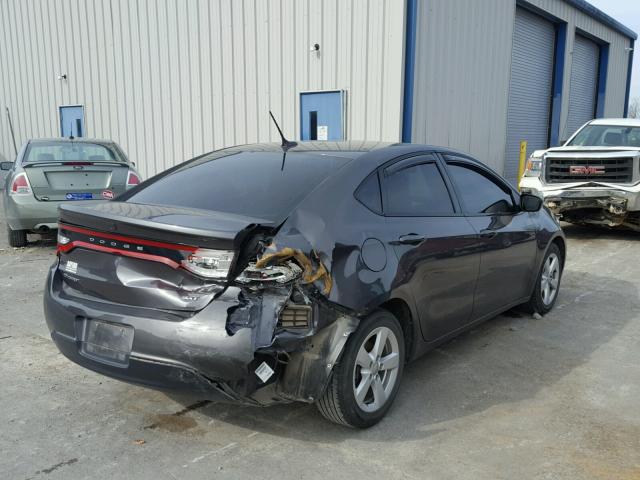 1C3CDFBB6GD592739 - 2016 DODGE DART SXT GRAY photo 4