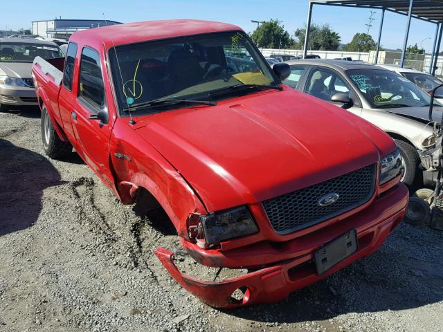 1FTYR14U42PA01433 - 2002 FORD RANGER SUP RED photo 1