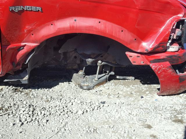 1FTYR14U42PA01433 - 2002 FORD RANGER SUP RED photo 9