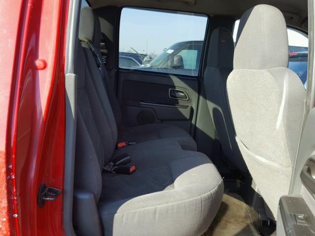 1GCDT136758144345 - 2005 CHEVROLET COLORADO RED photo 9