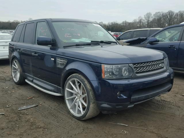 SALSH2E42BA266943 - 2011 LAND ROVER RANGE ROVE BLUE photo 1