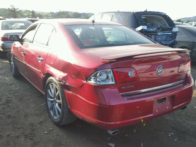 1G4HE57Y16U236067 - 2006 BUICK LUCERNE CX RED photo 3