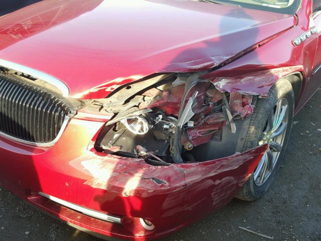 1G4HE57Y16U236067 - 2006 BUICK LUCERNE CX RED photo 9