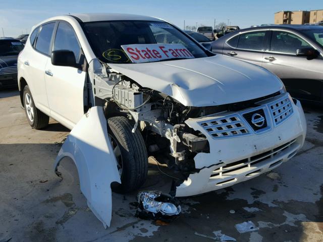 JN8AS5MTXAW506423 - 2010 NISSAN ROGUE S WHITE photo 1