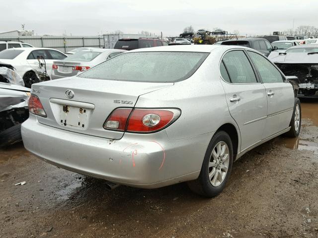 JTHBF30GX20057099 - 2002 LEXUS ES 300 SILVER photo 4