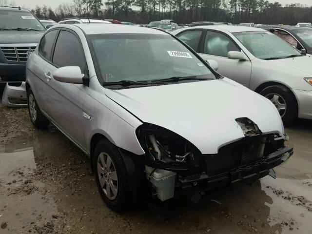 KMHCM36C29U136569 - 2009 HYUNDAI ACCENT GS SILVER photo 1