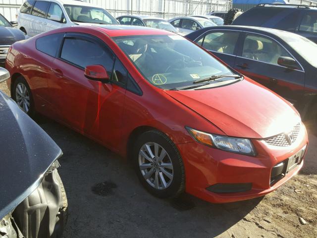 2HGFG3B81CH518209 - 2012 HONDA CIVIC EX RED photo 1