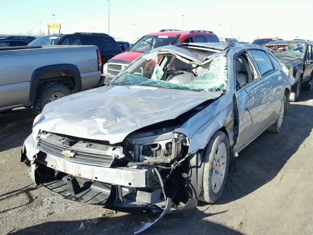 2G1WC581569344894 - 2006 CHEVROLET IMPALA LT SILVER photo 2