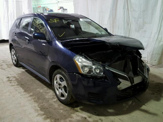 5Y2SP67859Z465384 - 2009 PONTIAC VIBE BLUE photo 1