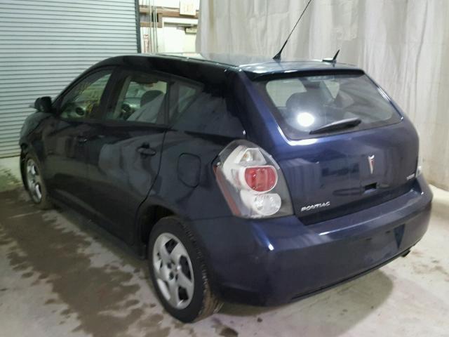 5Y2SP67859Z465384 - 2009 PONTIAC VIBE BLUE photo 3