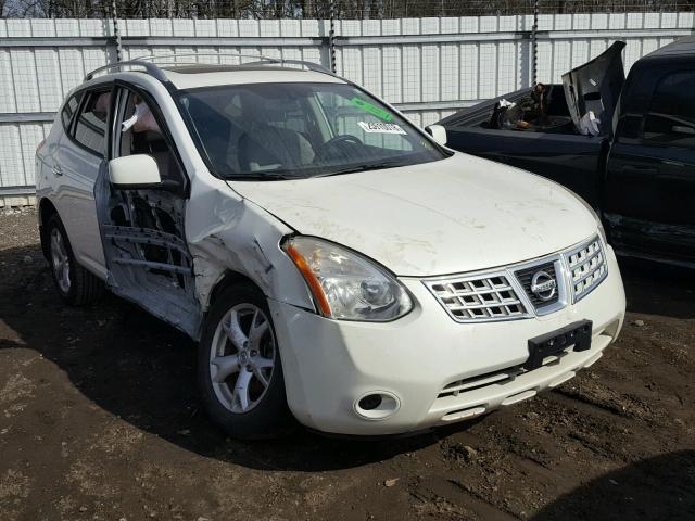 JN8AS5MT8AW010598 - 2010 NISSAN ROGUE S WHITE photo 1