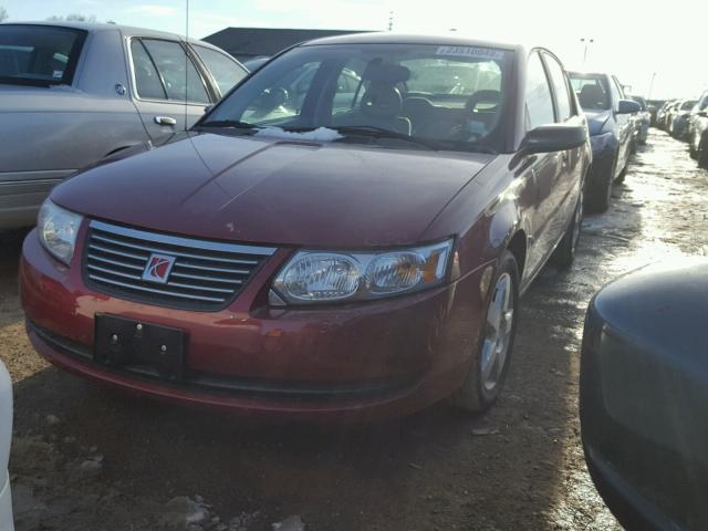 1G8AJ55F77Z179018 - 2007 SATURN ION LEVEL RED photo 2