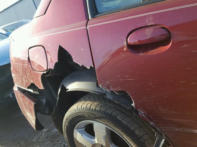 1G8AJ55F77Z179018 - 2007 SATURN ION LEVEL RED photo 9