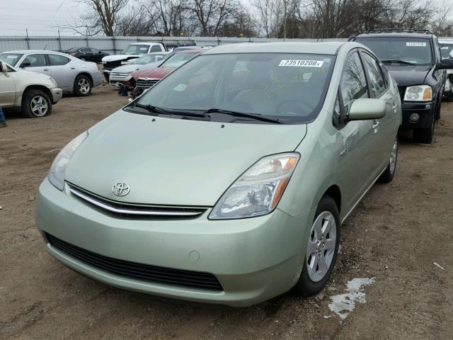 JTDKB20U883328794 - 2008 TOYOTA PRIUS GREEN photo 2