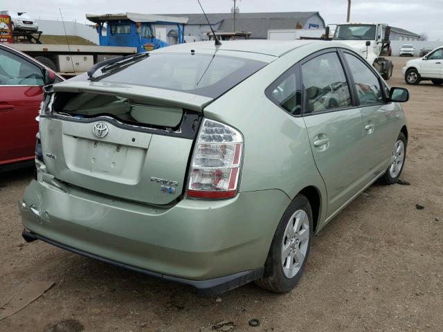 JTDKB20U883328794 - 2008 TOYOTA PRIUS GREEN photo 4