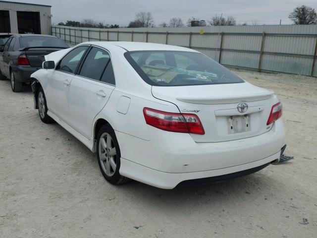 4T1BE46K09U863814 - 2009 TOYOTA CAMRY BASE WHITE photo 3