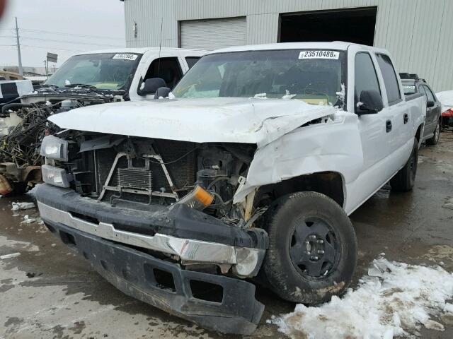 2GCEK13Z261349318 - 2006 CHEVROLET SILVERADO WHITE photo 2