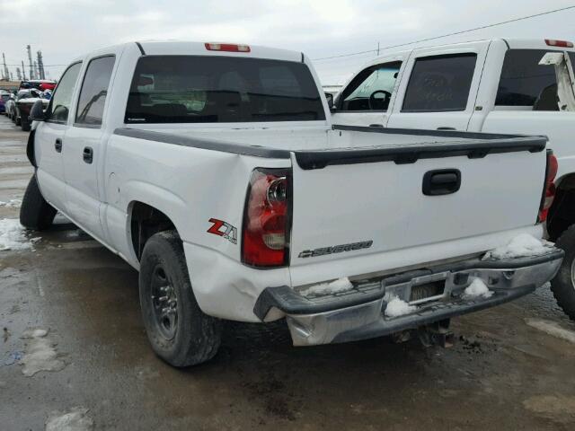 2GCEK13Z261349318 - 2006 CHEVROLET SILVERADO WHITE photo 3