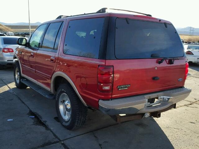 1FMFU18L6VLC32672 - 1997 FORD EXPEDITION RED photo 3