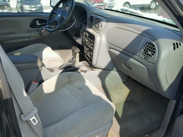 1GNDT13SX72288286 - 2007 CHEVROLET TRAILBLAZE GRAY photo 5