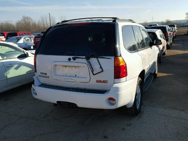 1GKDT13S842331144 - 2004 GMC ENVOY WHITE photo 4