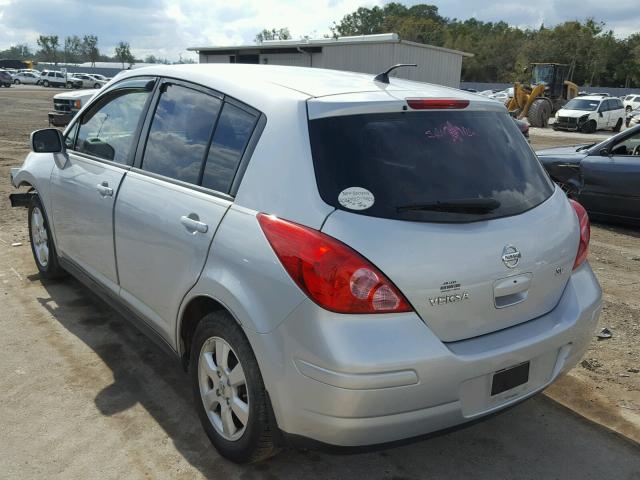 3N1BC13E59L372143 - 2009 NISSAN VERSA S SILVER photo 3