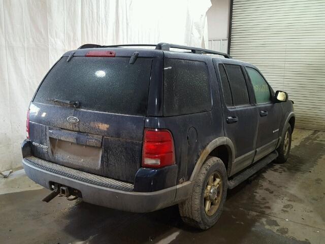 1FMZU73E82UC96081 - 2002 FORD EXPLORER X BLUE photo 4