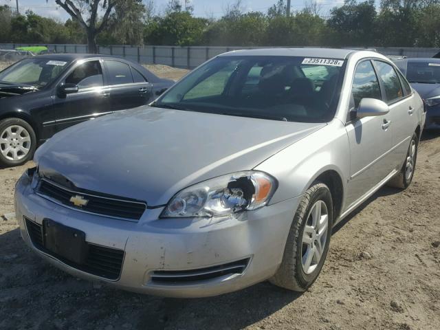 2G1WB58N081359732 - 2008 CHEVROLET IMPALA LS SILVER photo 2