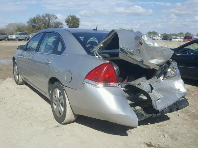 2G1WB58N081359732 - 2008 CHEVROLET IMPALA LS SILVER photo 3