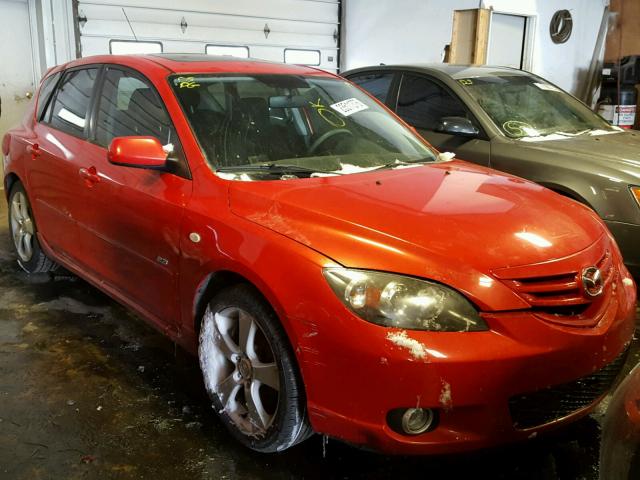 JM1BK143341177509 - 2004 MAZDA 3 HATCHBAC RED photo 1