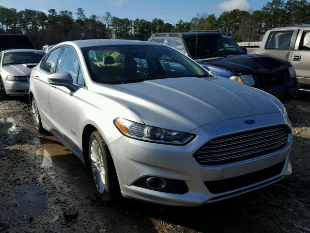 3FA6P0PU8DR232677 - 2013 FORD FUSION SE SILVER photo 1