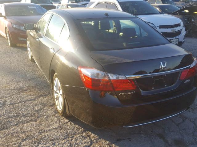 1HGCR2F85FA161198 - 2015 HONDA ACCORD EXL BLACK photo 3