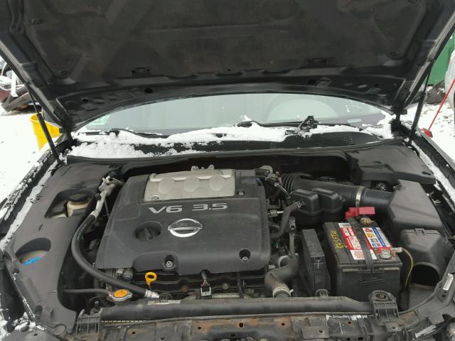 1N4BA41E17C840472 - 2007 NISSAN MAXIMA SE BLACK photo 7