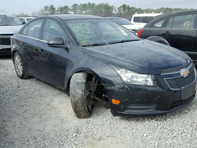 1G1PJ5S98B7302448 - 2011 CHEVROLET CRUZE ECO GRAY photo 1