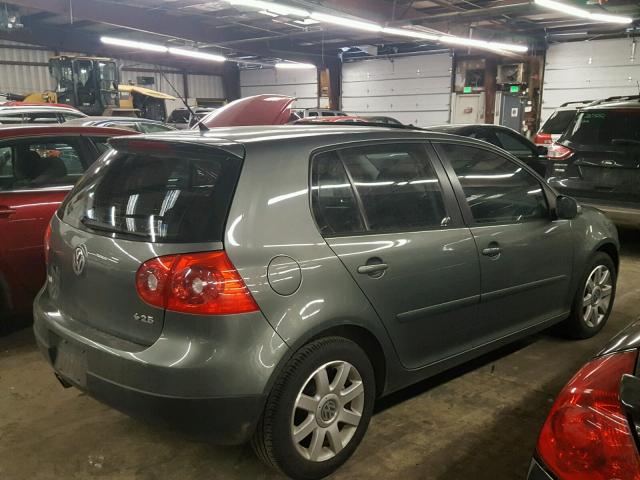 WVWDR71K17W006347 - 2007 VOLKSWAGEN RABBIT GRAY photo 4