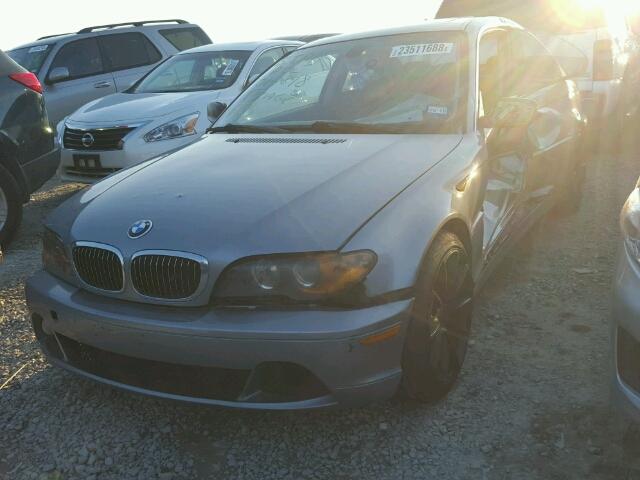 WBABD33444PL04875 - 2004 BMW 325 CI GRAY photo 2