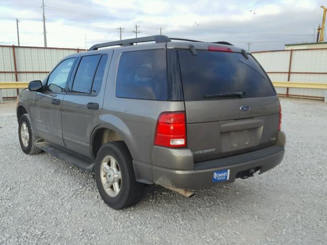 1FMZU63K25UA85186 - 2005 FORD EXPLORER X GRAY photo 3