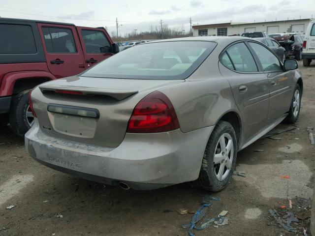 2G2WP552X61295798 - 2006 PONTIAC GRAND PRIX Qəhvəyi foto 4