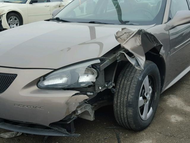 2G2WP552X61295798 - 2006 PONTIAC GRAND PRIX Qəhvəyi foto 9